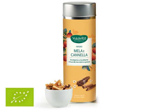 MELA E CANNELLA BIO - INFUSO IN LATTINA