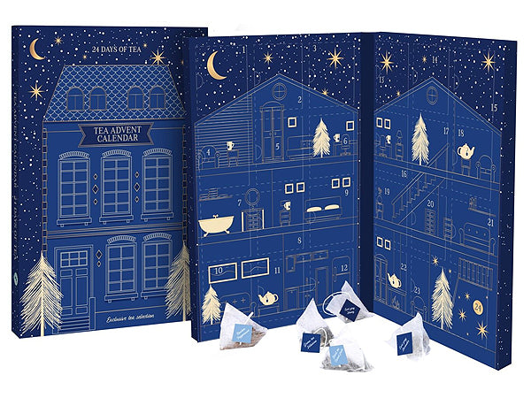 CALENDARIO DELL' AVVENTO - TEA ADVENT - BLUE 2024 - BECKY'S FROM HOLLAND