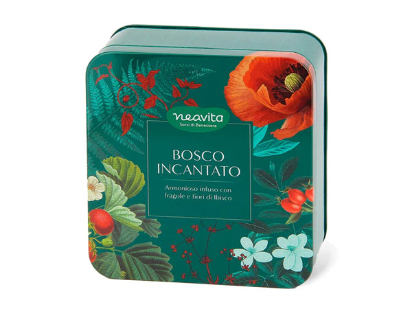 COFANETTO BOSCO INCANTATO - RITUALI BOTANICI - LATTINA CON FILTRI PIRAMIDALI