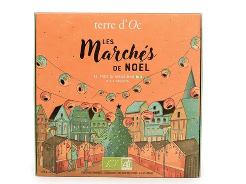 COFANETTO 32 FILTRI BIO - LES MARCHÉS DE NOEL - TERRE D'OC