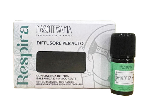 DIFFUSORE AUTO GRIGIO - RESPIRA