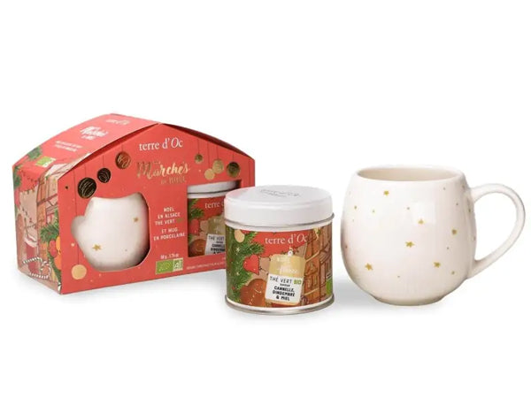 COFANETTO DUO BIO - NOEL EN ALSACE + MUG - TERRE D'OC