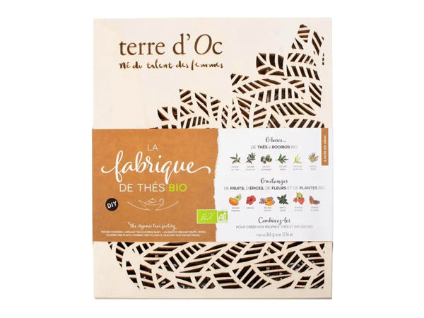 COFANETTO BIO - LA FABRIQUE DE THÉ - TERRE D'OC