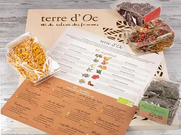 COFANETTO BIO - LA FABRIQUE DE THÉ - TERRE D'OC