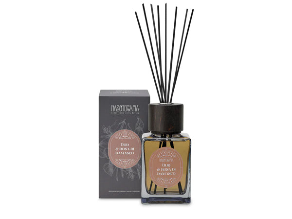 OUD E ROSA DI DAMASCO - DIFFUSORE PER AMBIENTI 200ML - NASOTERAPIA