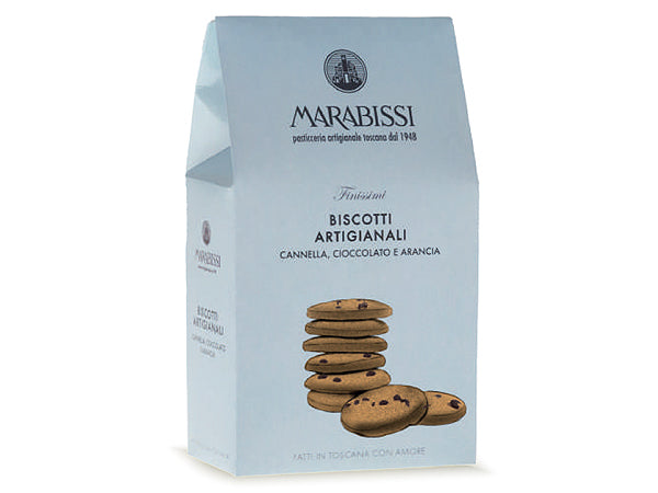 BISCOTTI CANNELLA CIOCCOLATO E ARANCIA IN SCATOLA - MARABISSI