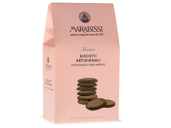 BISCOTTI CIOCCOLATO E SALE IN SCATOLA - MARABISSI