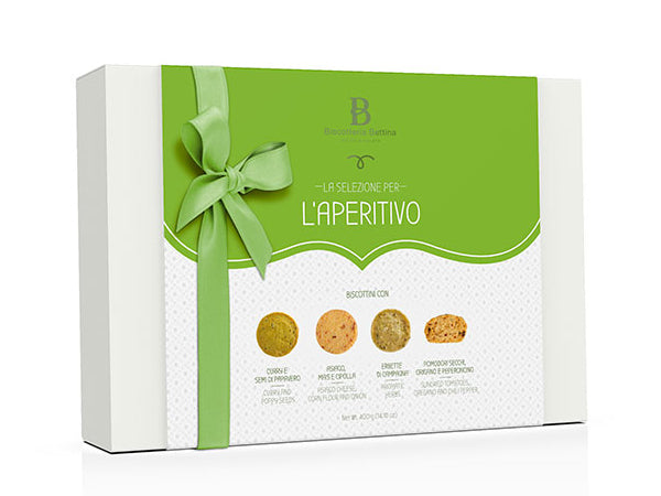 SELEZIONE DI BISCOTTI SALATI PER L'APERITIVO - BISCOTTERIA BETTINA