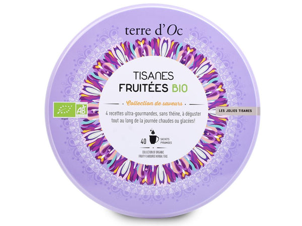 COFANETTO 40 FILTRI BIO - TISANÉES FRUITES - TERRE D'OC