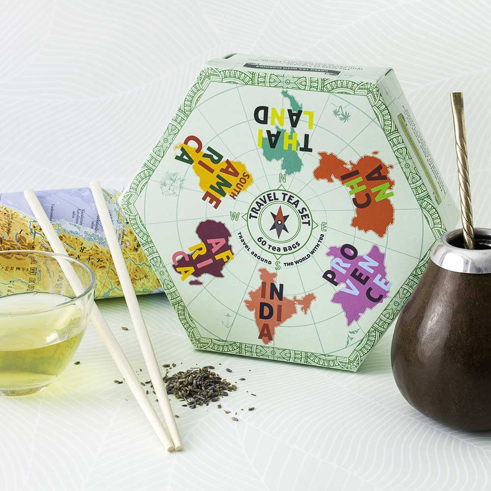 COFANETTO COLLEZIONE TISANE - TRAVEL TEA SET