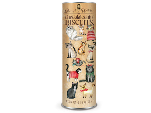 TUBO DI BISCOTTI SCOZZESI  - GATTI - GRANDMA WILD'S